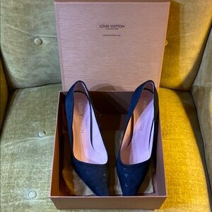 Louis Vuitton Women's Black Heels